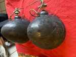 Pair of Antique Car Headlights 30’s 40’s Chevy Ford Dodge Ratrod