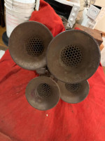 Antique Car Truck Quadruple Trumpet Electric Horn