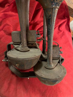 Antique Car Truck Quadruple Trumpet Electric Horn