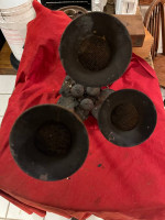 Antique Car Truck Triple Trumpet Electric Horn