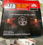 Jeep headlights and taillights