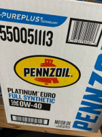 0W-40 full synthetic European oil case of 6