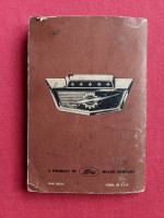 1962 Ford Truck Operators  Manual
