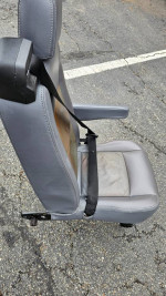 Ford Transit Van seats 1-Person Rear Seat Single Seat w/seatbelt