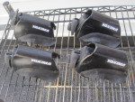 Yakima LowRider Roof Rack Towers Use Round Bars For Raised Side Rails