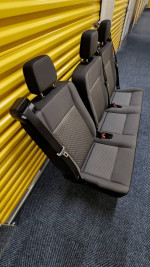 NEW 2022 Ford Transit Passenger 3-person reclining bench seat RECLINER