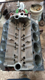 1961- 283 Engine w/ Corvette cast #