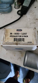 Ford Performance 47lb injectors and meter.