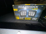 Roadshock light bar and cubes