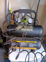 Air compressor by blue hawk