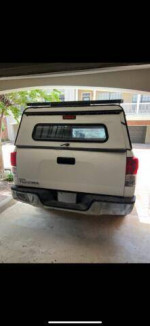 Aluminum work Camper  for  Toyota Tundra  8 ft bed