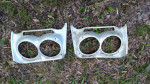 1962 Impala headlight bezels