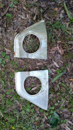 1962 Impala rear tail light bezels