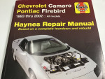 hanes repair manual  camaro firebird