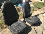 72 NOVA BUCKET SEATS ALSO FITS CAMARO, VEGA