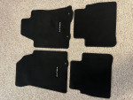 Nissan Altima floor mats, black, 2013 ~28x20 and 18x20