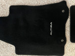 Nissan Altima floor mats, black, 2013 ~28x20 and 18x20