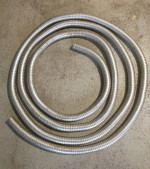 Walker Universal Exhaust Flex Pipe, 1.5" by 25 feet, almost unused