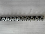 S.K  USA  11 piece 3/8" Drive Metric Flare Nut Crowfoot Wrench Set S-K