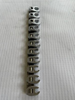 S.K  USA  11 piece 3/8" Drive Metric Flare Nut Crowfoot Wrench Set S-K
