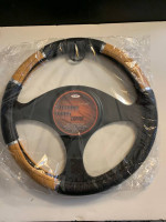 Allison Car Steering Wheel Cover 54-6606 NonSlip Wood Grip.