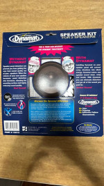 Dynamat sound deadener for car speaker