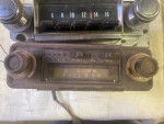2 old car radios--D29