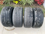 Brand new 5 x 120 19” wheel and tires