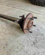 Jeep Wrangler JK Dana 44 rear axle drive shaft OEM