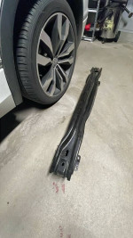 2021 VW Tiguan rear bumper reinforcement beam