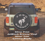 Ford Bronco Tire Cover Made in the USA ships FAST from Florida