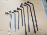 Assorted Vintage Lug Wrenches