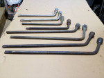 Assorted Vintage Lug Wrenches