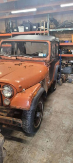 Jeep Cj5 1976- parting out- T18- soft-top GC
