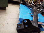 2015 Chevy Silverado 1500 Rear Bumper Reinforcement Bar