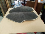 V.W. Classic Beetle Rear Boot Carpet Set