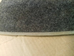 V.W. Classic Beetle Rear Boot Carpet Set