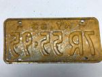 OLD NY LICENSE PLATES