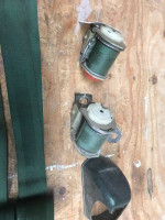 SET OF DARK GREEN SEATBELTS FOR GM A BODY