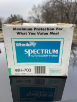 Whistler Spectrum Car Alarm Security System