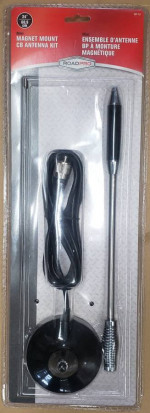 RoadPro 24" Magnet Mount Stainless Steel CB Antenna Kit