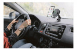 NEW DURABLE IPHONE CAR MOUNT with GRIP with adjusting grips VENT OR WINDOW MOUNT