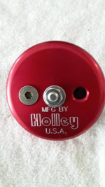 4" Holley Tattle Tale Filter with a 60 micron screen