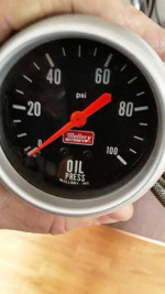 Mallory Oil Pressure Gauge