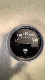 Auto Meter Oil Temp Gauge