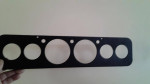 1965-66 Mustang NPD Instrument Gauge Bezel