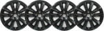 * * * Kia Sorento Black Wheel Covers & Black Center Caps * * *