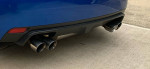 Subaru Imperza WRX quad tip SS exhaust