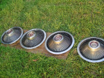 Set of 4 - 1968 to 1973 Ford Galaxie 15 inch Wheel Covers Hubcaps