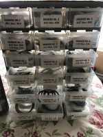 Warehouse O-Ring Replacement Kit Buna-N Duro 70 - 1,100 O-rings
